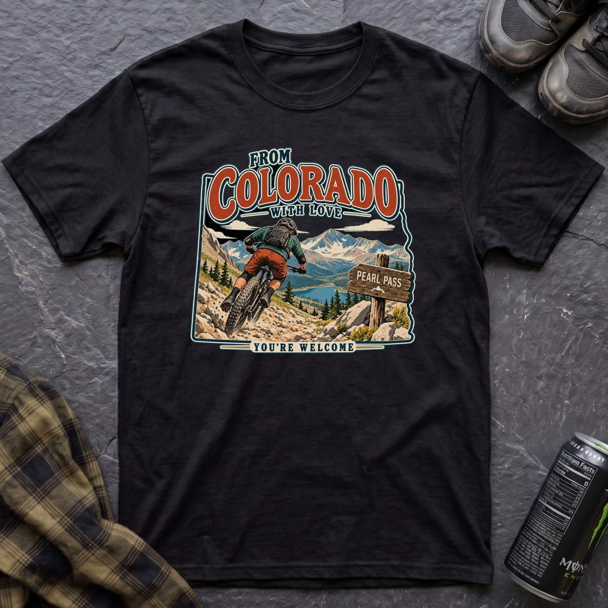 From Colorado With Love T-Shirt - AspenCrestOutdoors