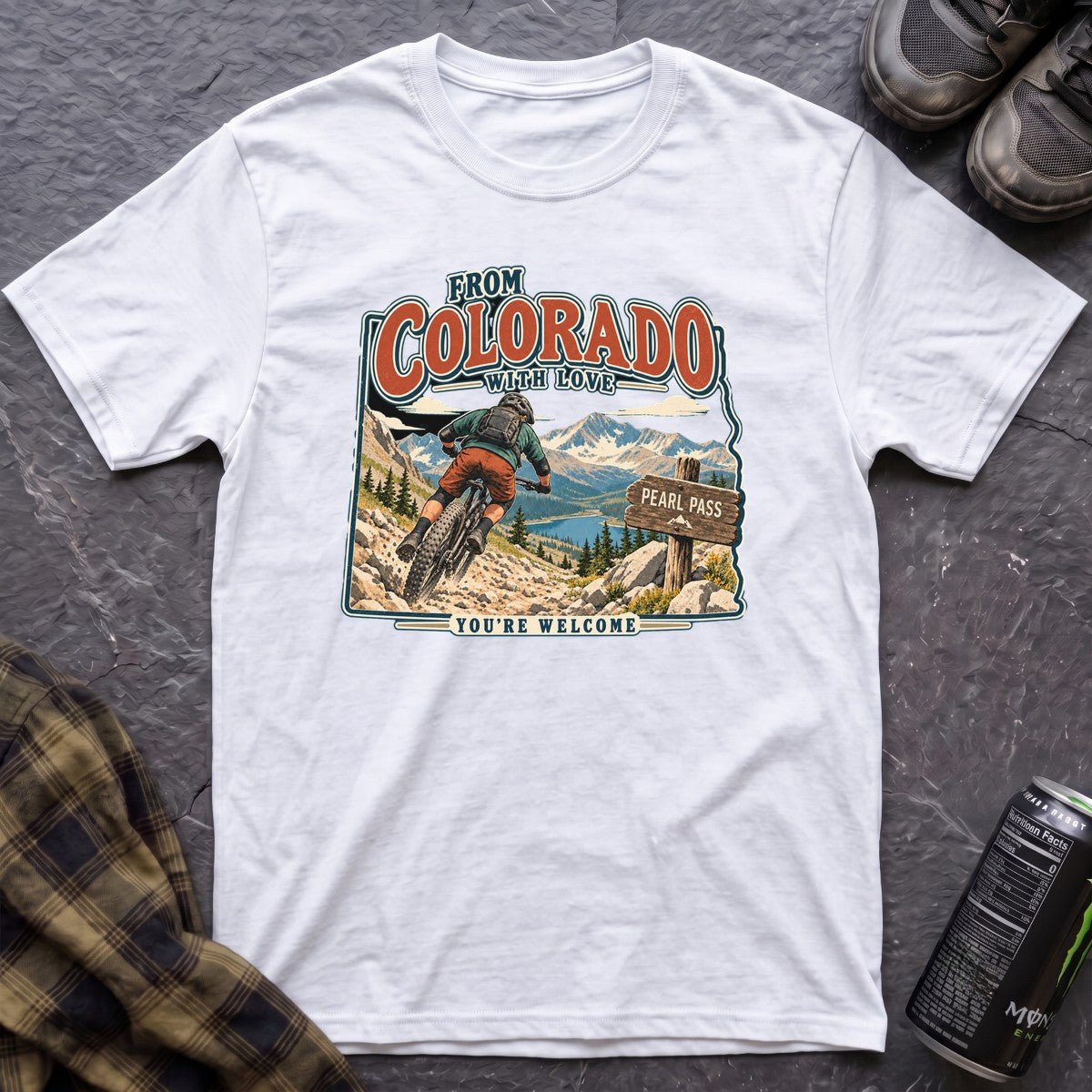 From Colorado With Love T-Shirt - AspenCrestOutdoors