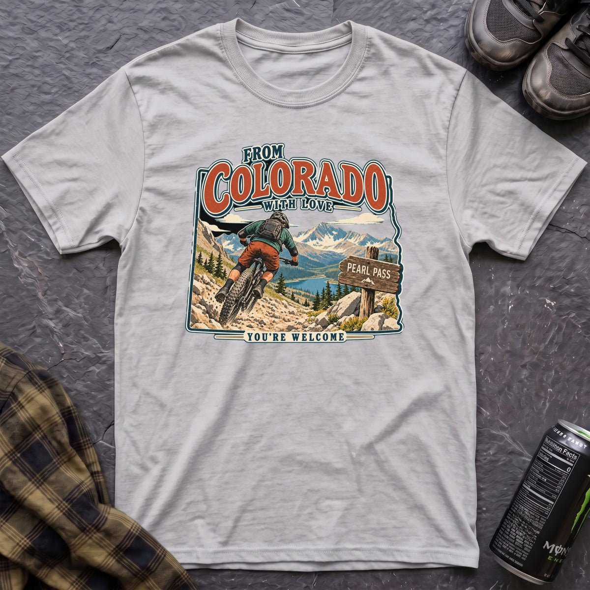 From Colorado With Love T-Shirt - AspenCrestOutdoors