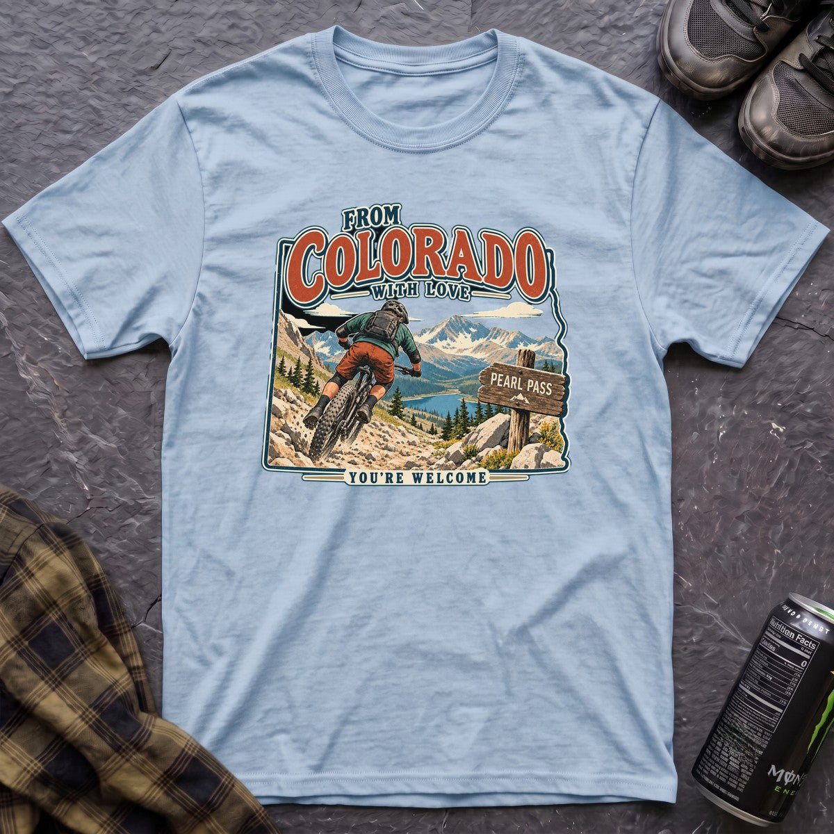 From Colorado With Love T-Shirt - AspenCrestOutdoors
