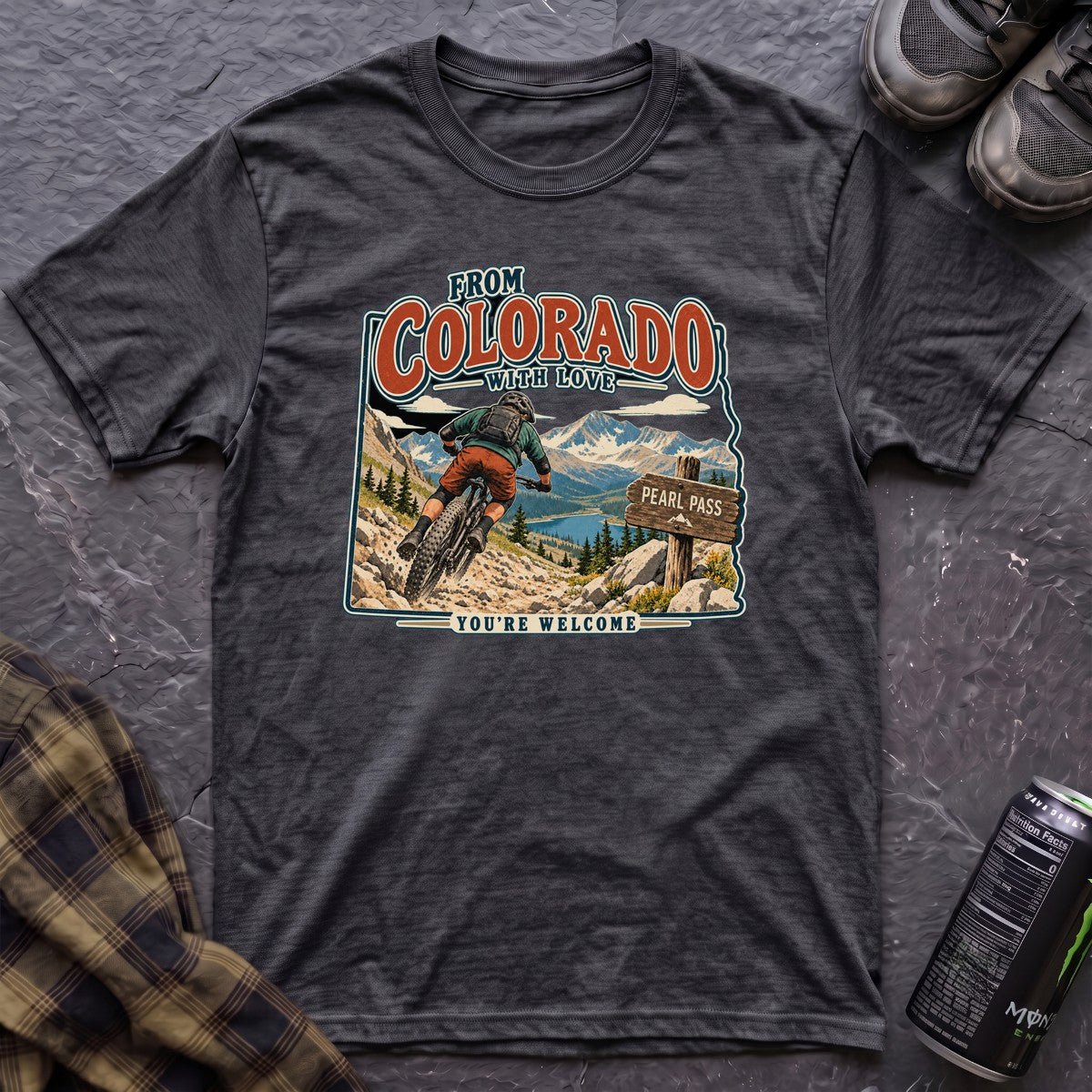 From Colorado With Love T-Shirt - AspenCrestOutdoors