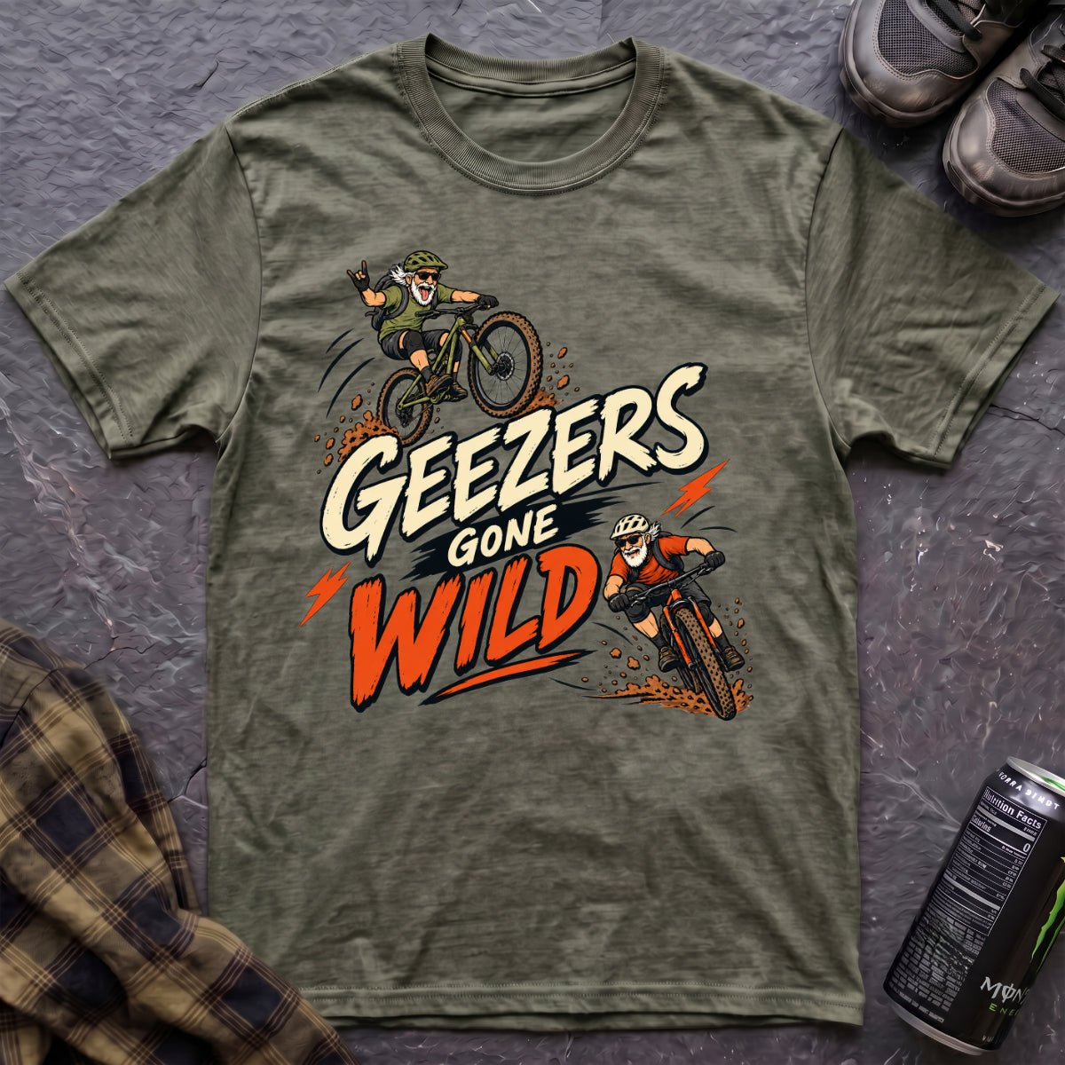 Geezers Gone Wild T-Shirt - AspenCrestOutdoors