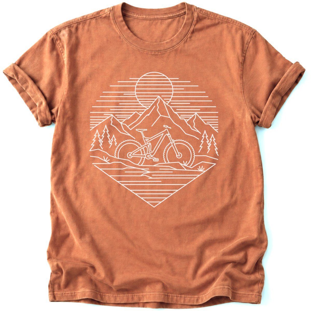 Geometric Bike T-Shirt - AspenCrestOutdoors