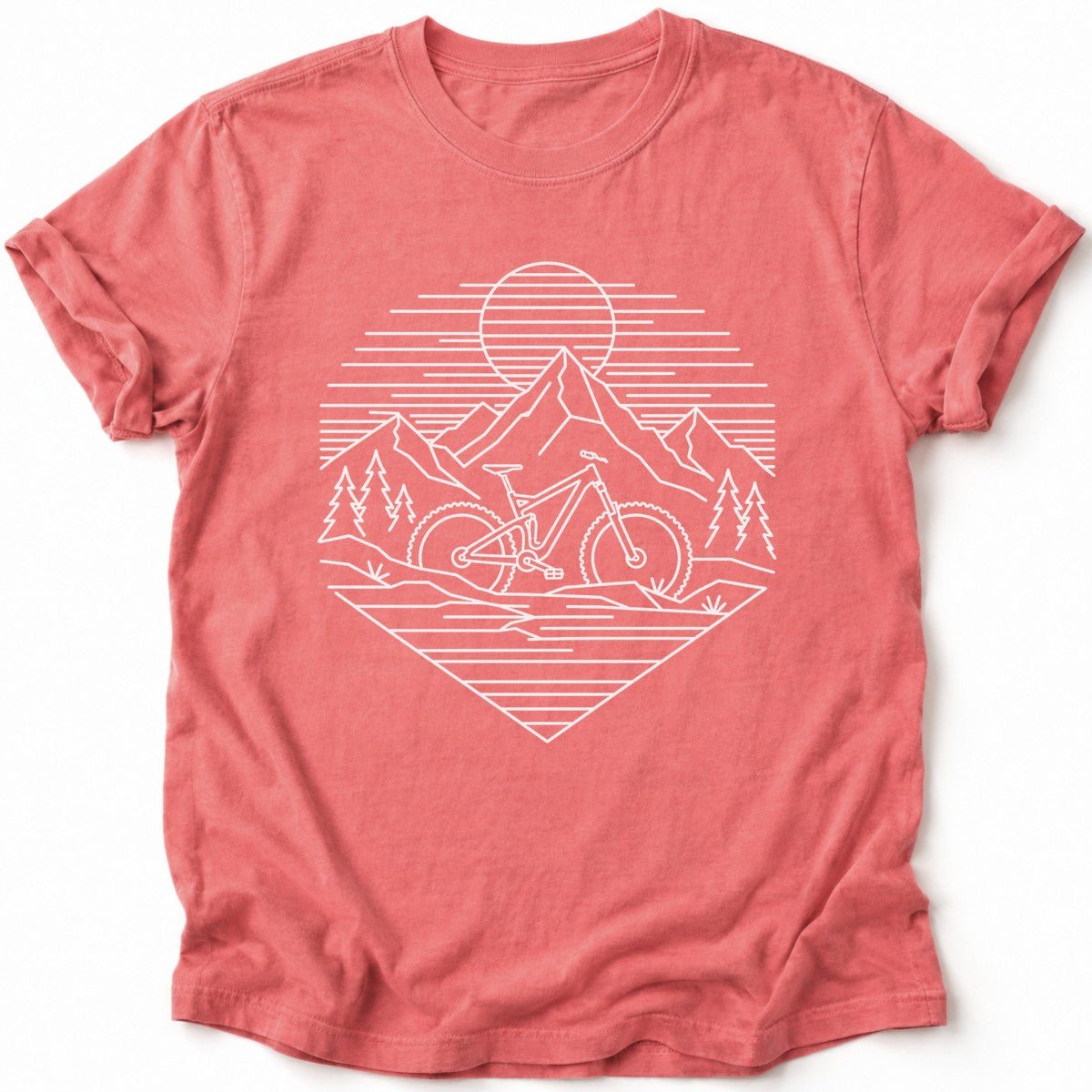 Geometric Bike T-Shirt - AspenCrestOutdoors