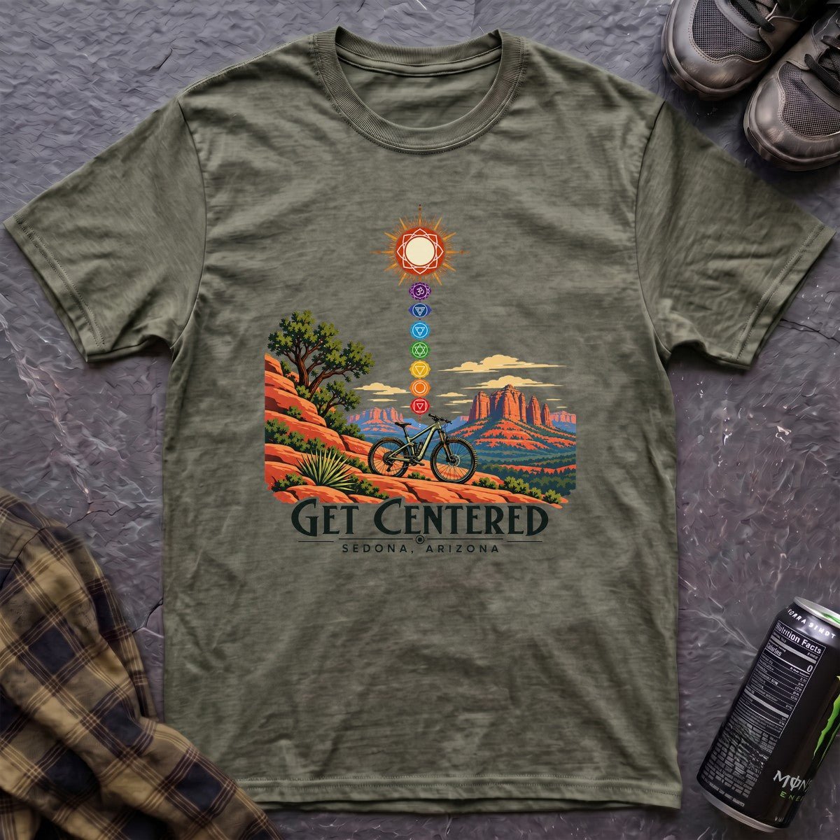 Get Centered Sedona T-Shirt - AspenCrestOutdoors