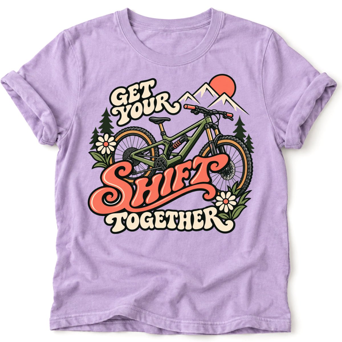 Get Your Shift Together Retro T-Shirt - AspenCrestOutdoors