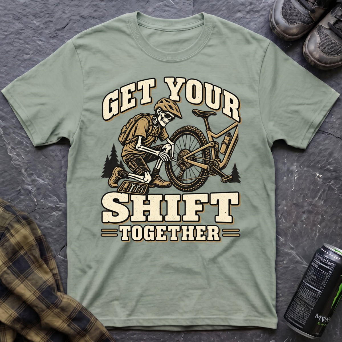 Get Your Shift Together T-Shirt - AspenCrestOutdoors