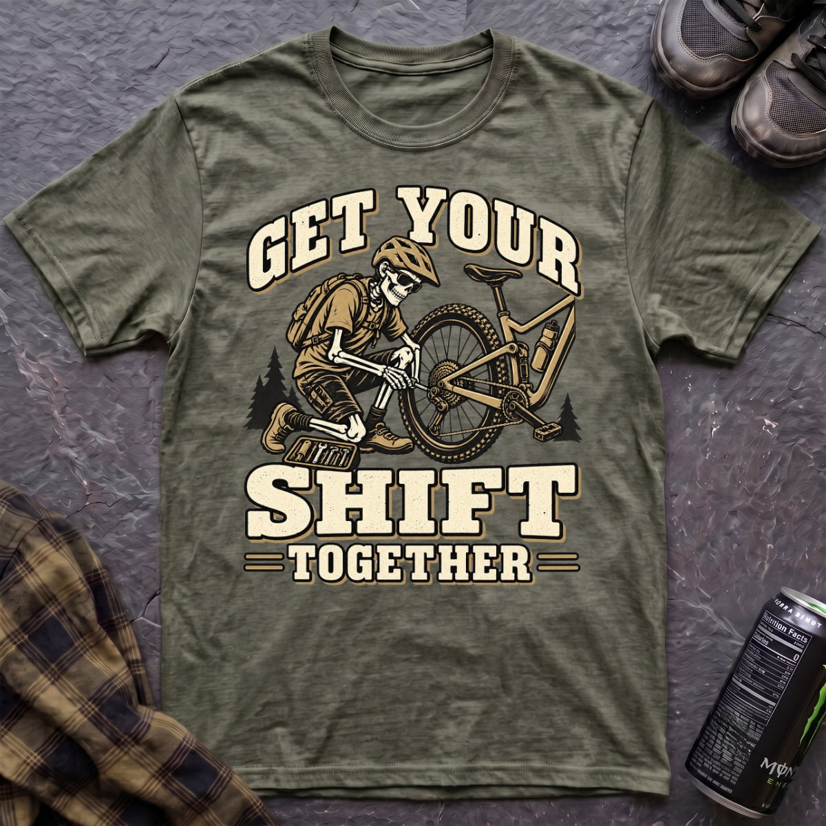 Get Your Shift Together T-Shirt - AspenCrestOutdoors