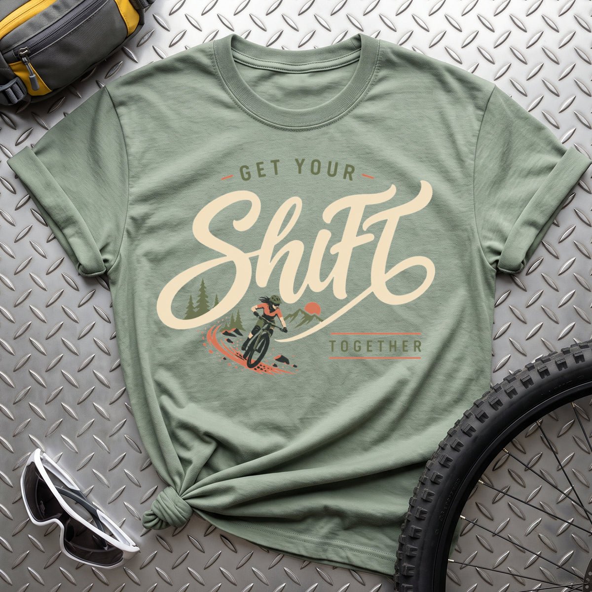 Get Your Shift Together - Womens T-Shirt - AspenCrestOutdoors