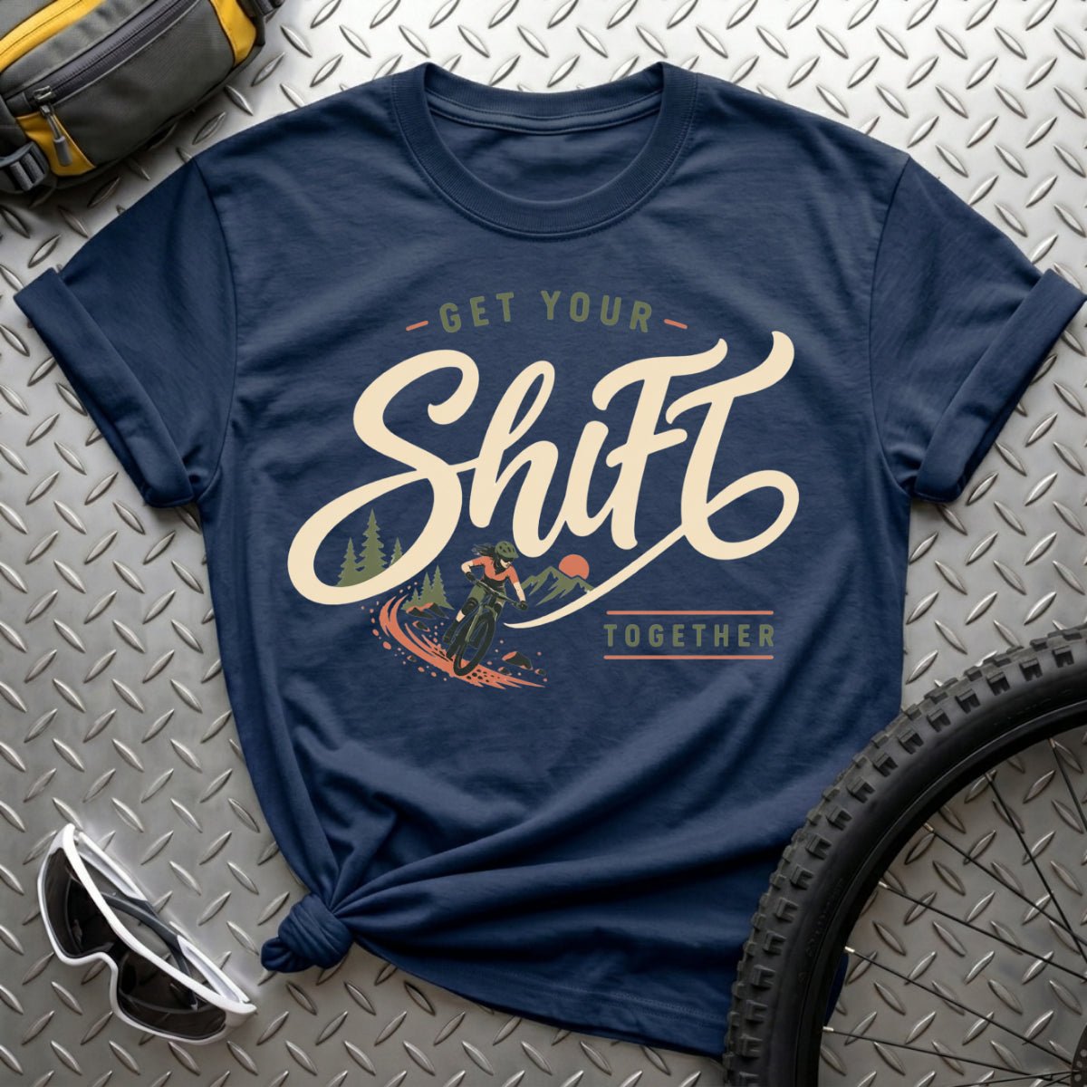 Get Your Shift Together - Womens T-Shirt - AspenCrestOutdoors