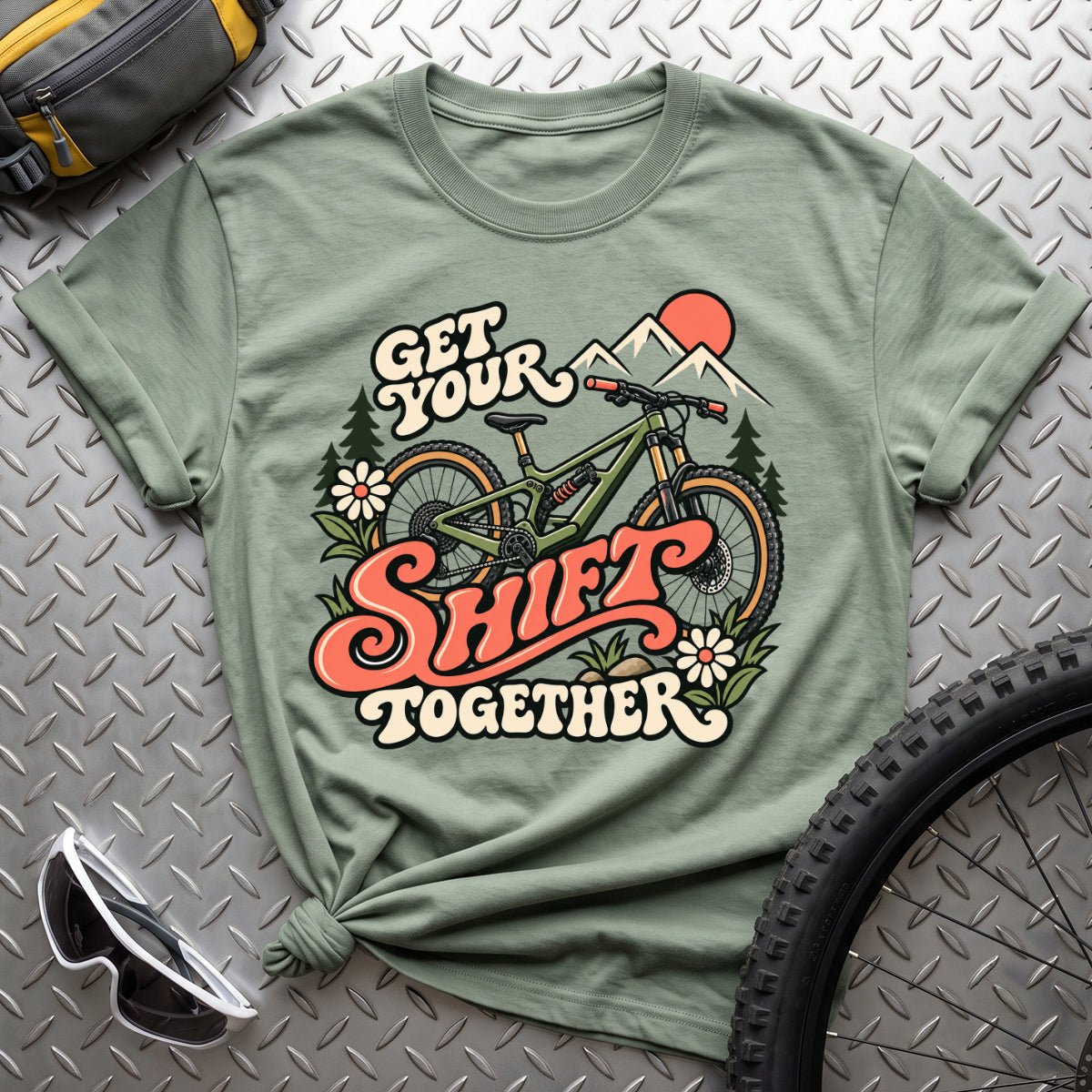 Get Your Shift Together - Womens T-Shirt - AspenCrestOutdoors