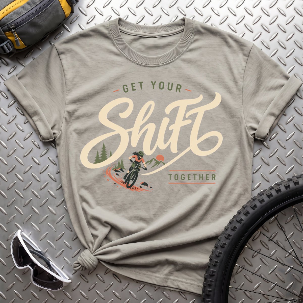 Get Your Shift Together - Womens T-Shirt - AspenCrestOutdoors