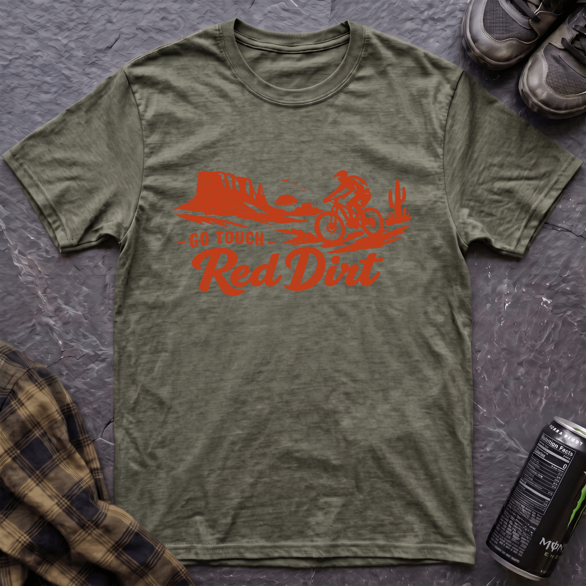 Go Touch Red Dirt T-Shirt - AspenCrestOutdoors