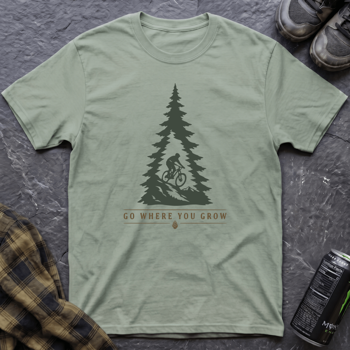 Go Where You Grow T-Shirt - AspenCrestOutdoors