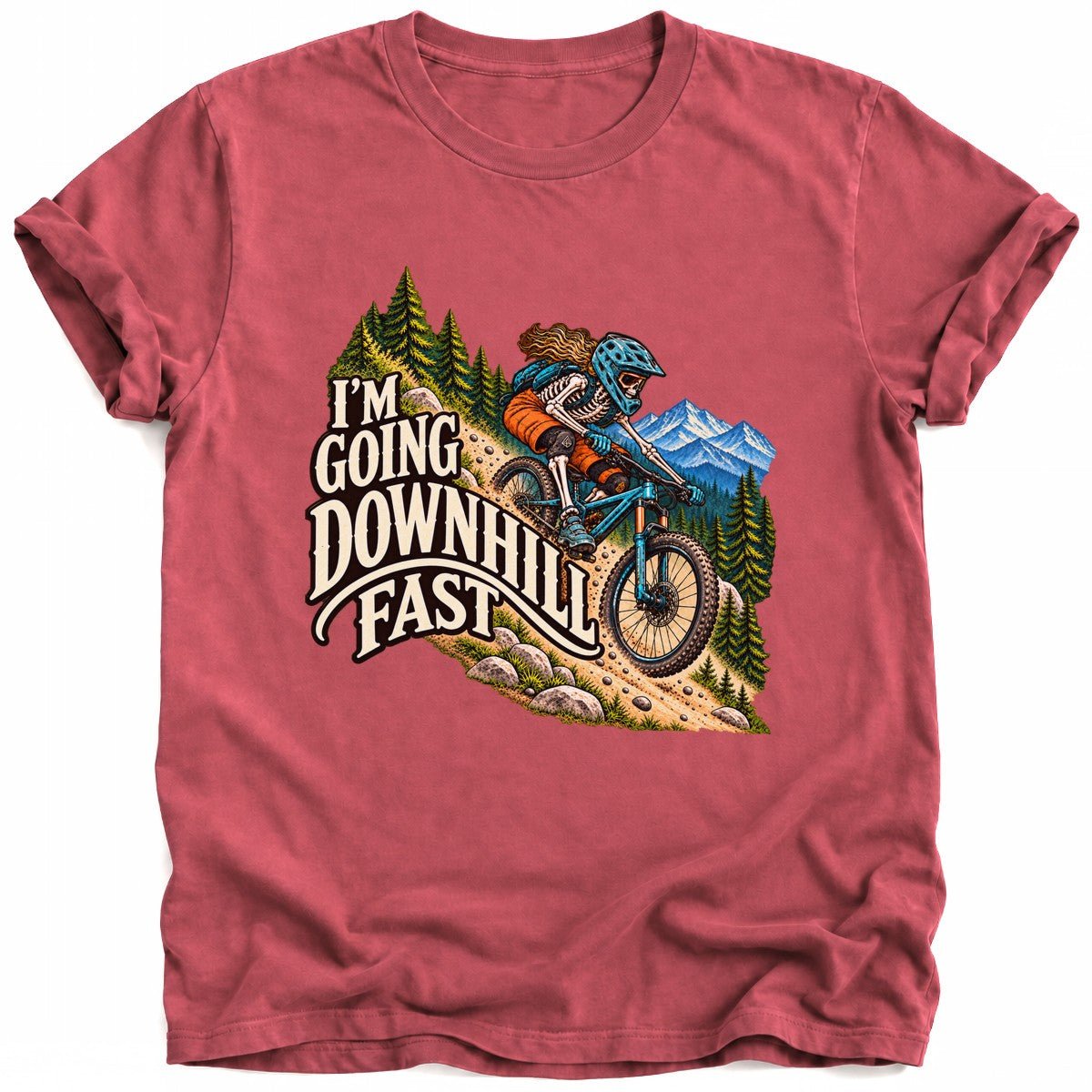 Going Downhill Fast T-Shirt - AspenCrestOutdoors
