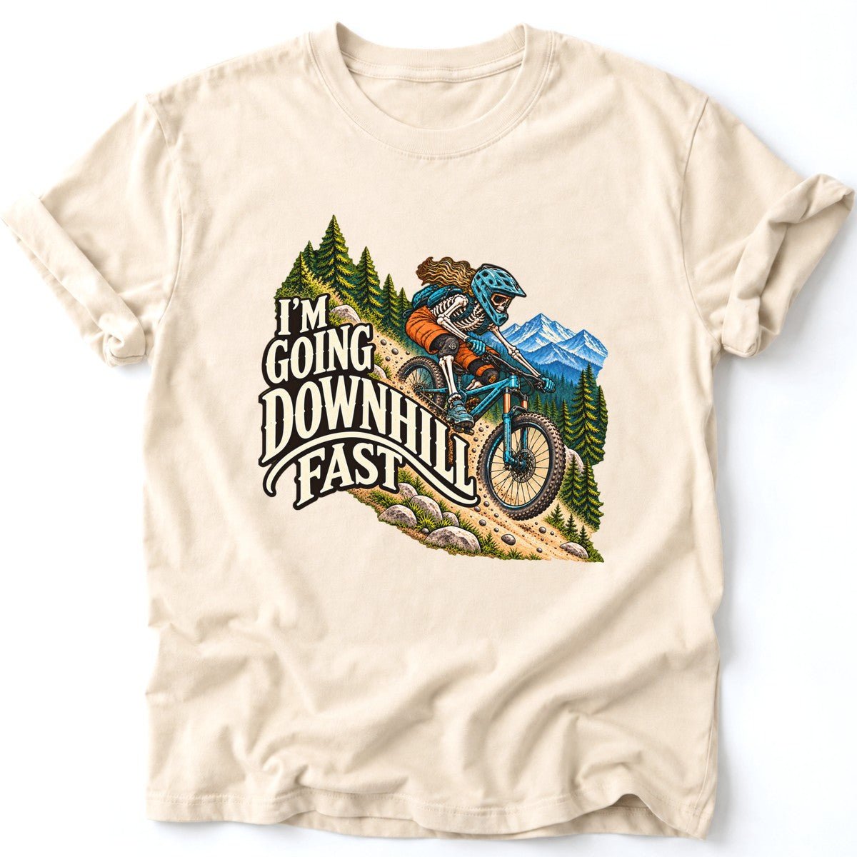 Going Downhill Fast T-Shirt - AspenCrestOutdoors