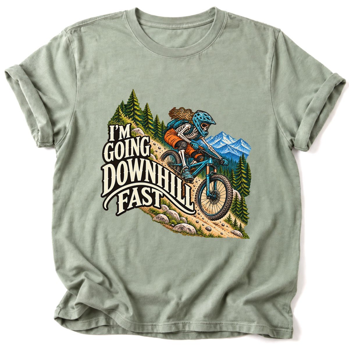 Going Downhill Fast T-Shirt - AspenCrestOutdoors
