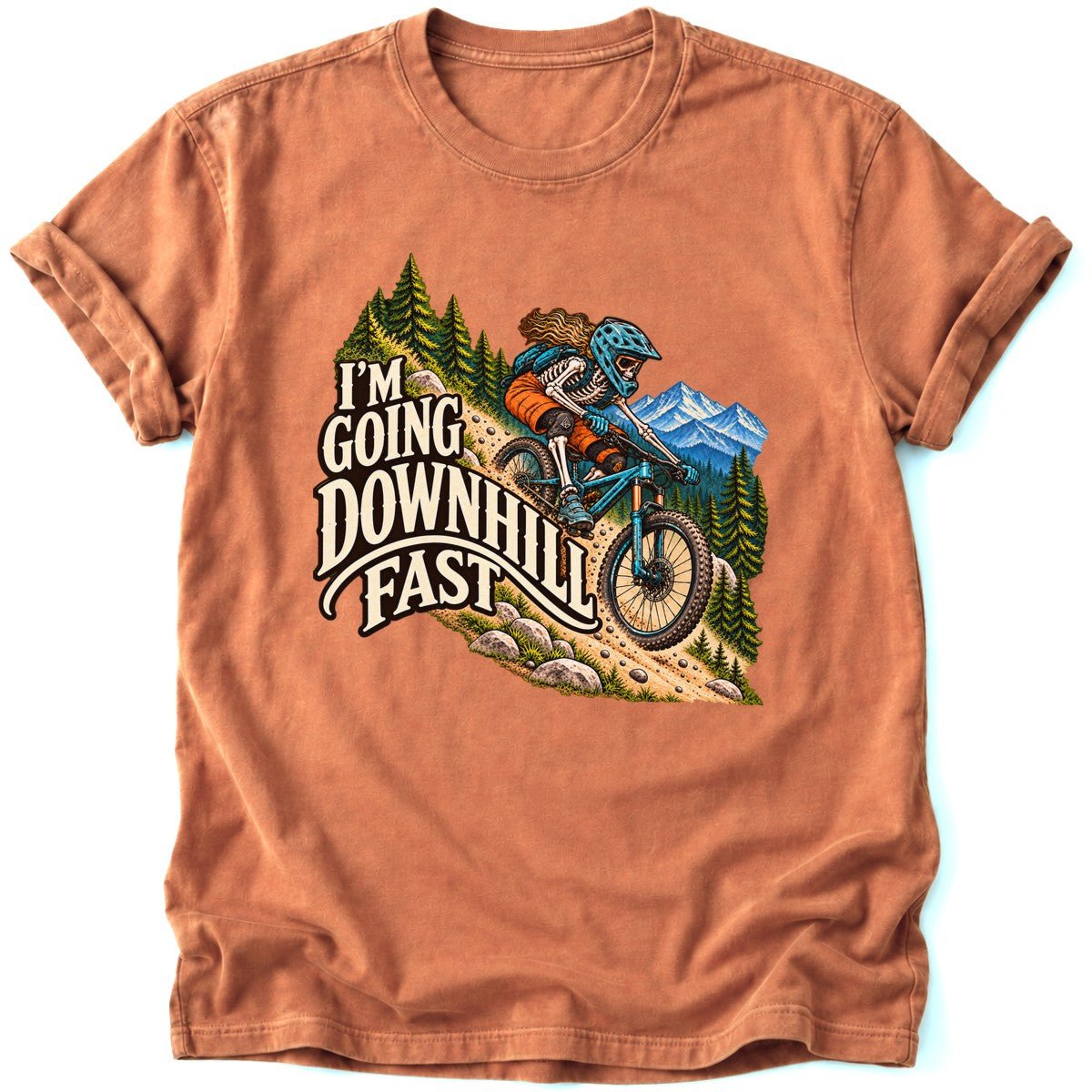 Going Downhill Fast T-Shirt - AspenCrestOutdoors