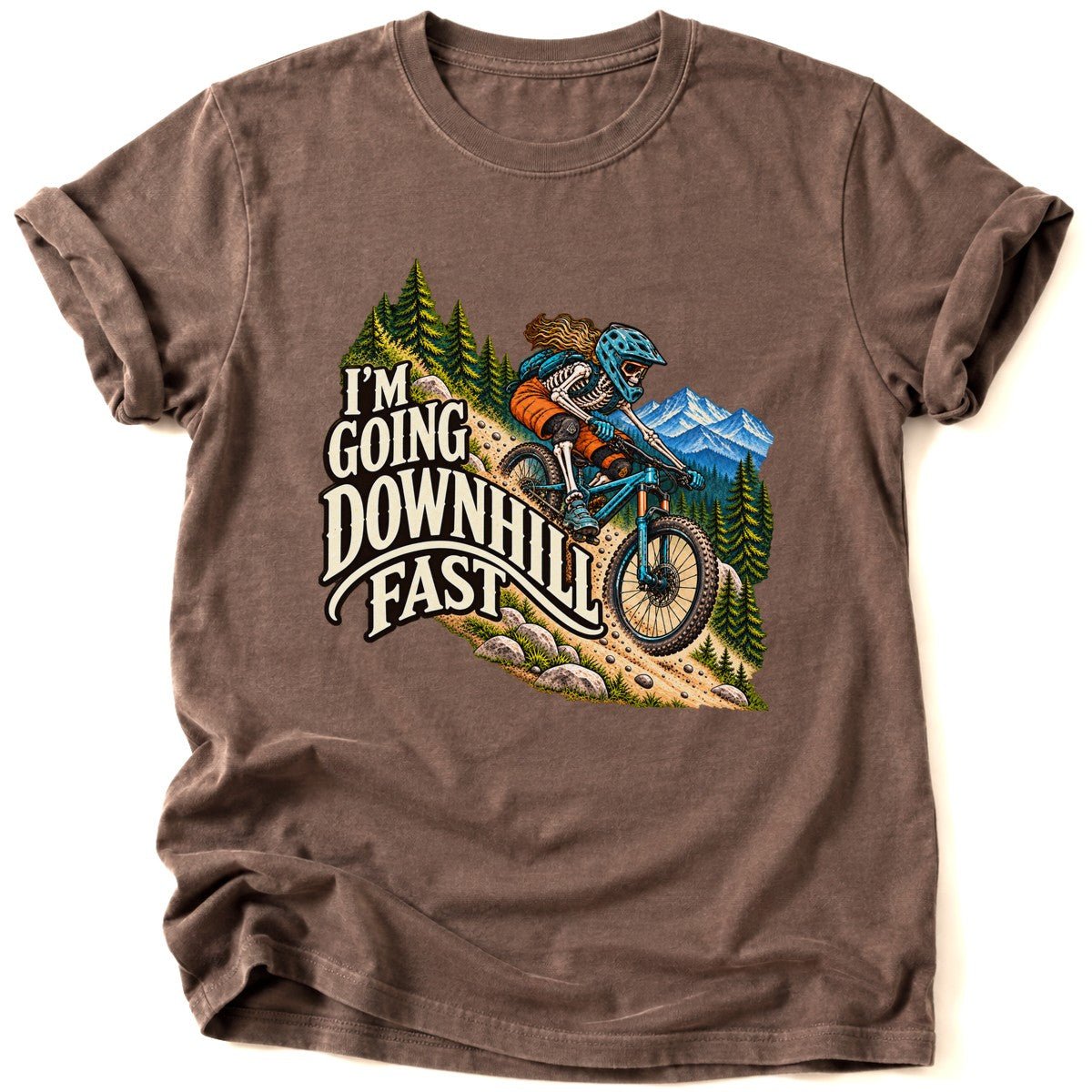 Going Downhill Fast T-Shirt - AspenCrestOutdoors