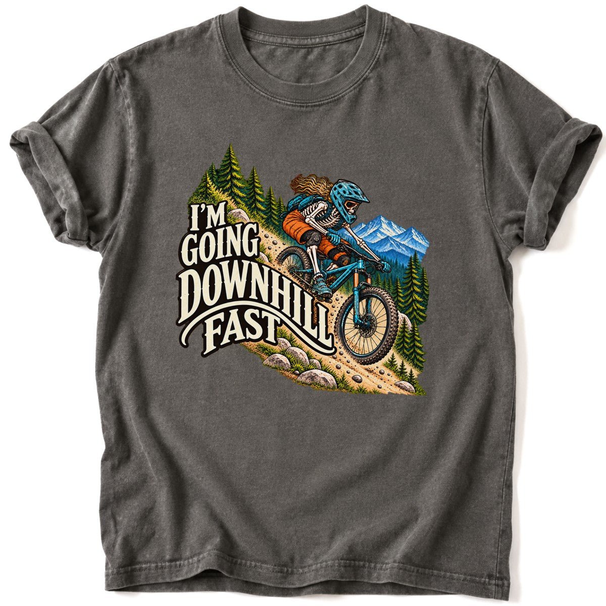 Going Downhill Fast T-Shirt - AspenCrestOutdoors