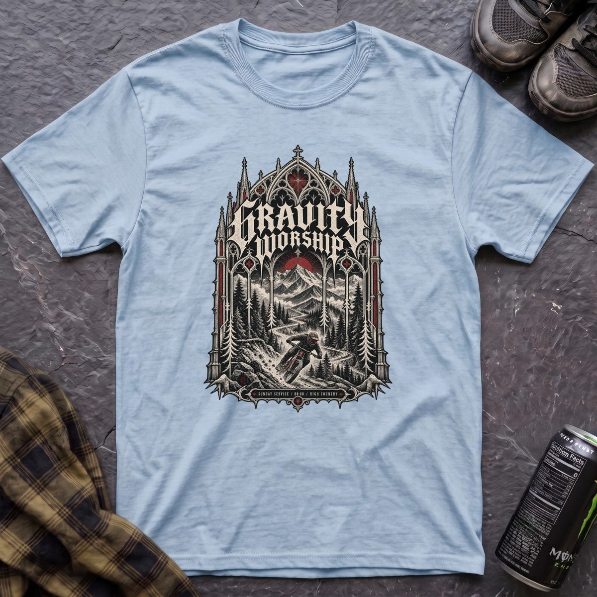 Gravity Worship T-Shirt - AspenCrestOutdoors