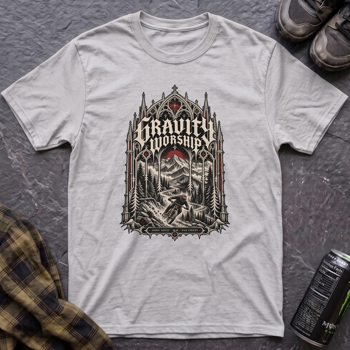 Gravity Worship T-Shirt - AspenCrestOutdoors