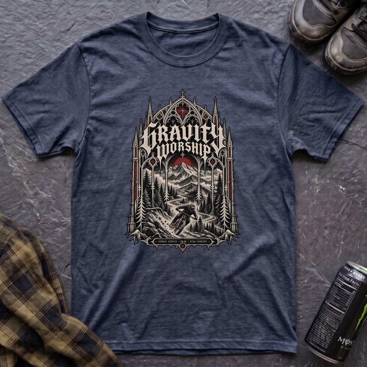 Gravity Worship T-Shirt - AspenCrestOutdoors