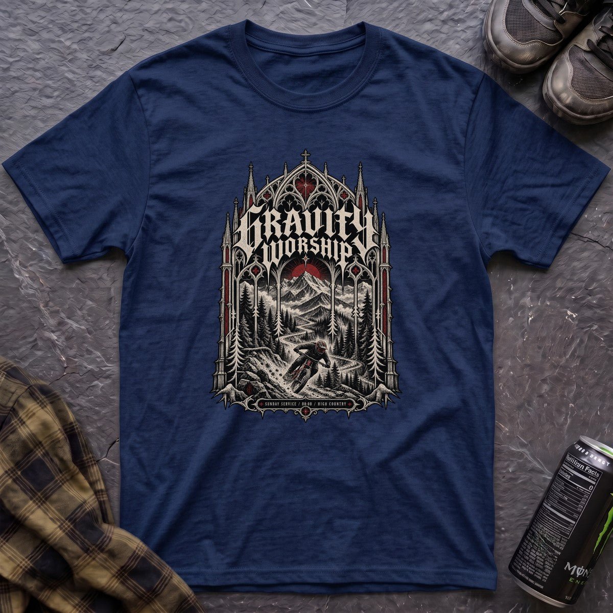 Gravity Worship T-Shirt - AspenCrestOutdoors