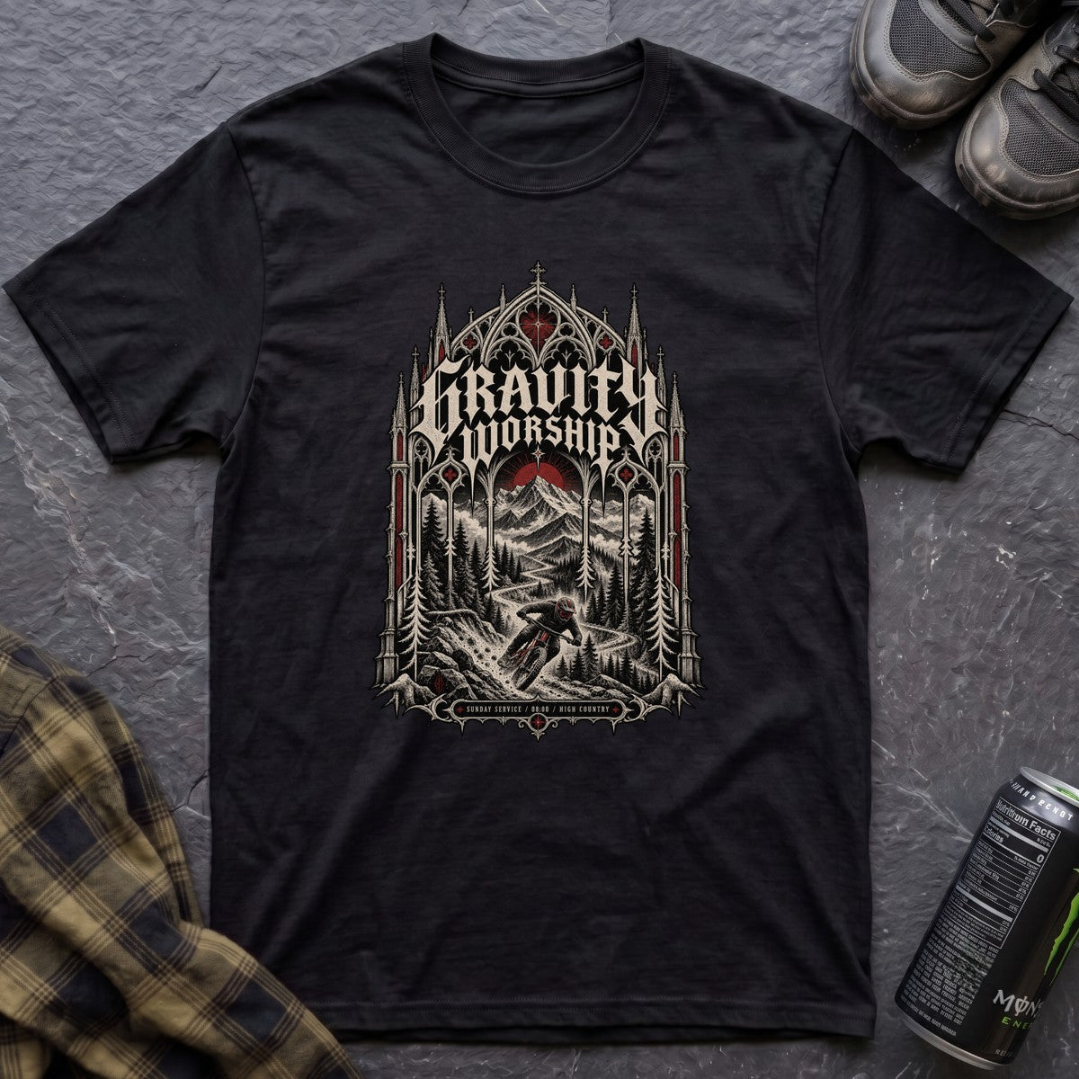 Gravity Worship T-Shirt - AspenCrestOutdoors