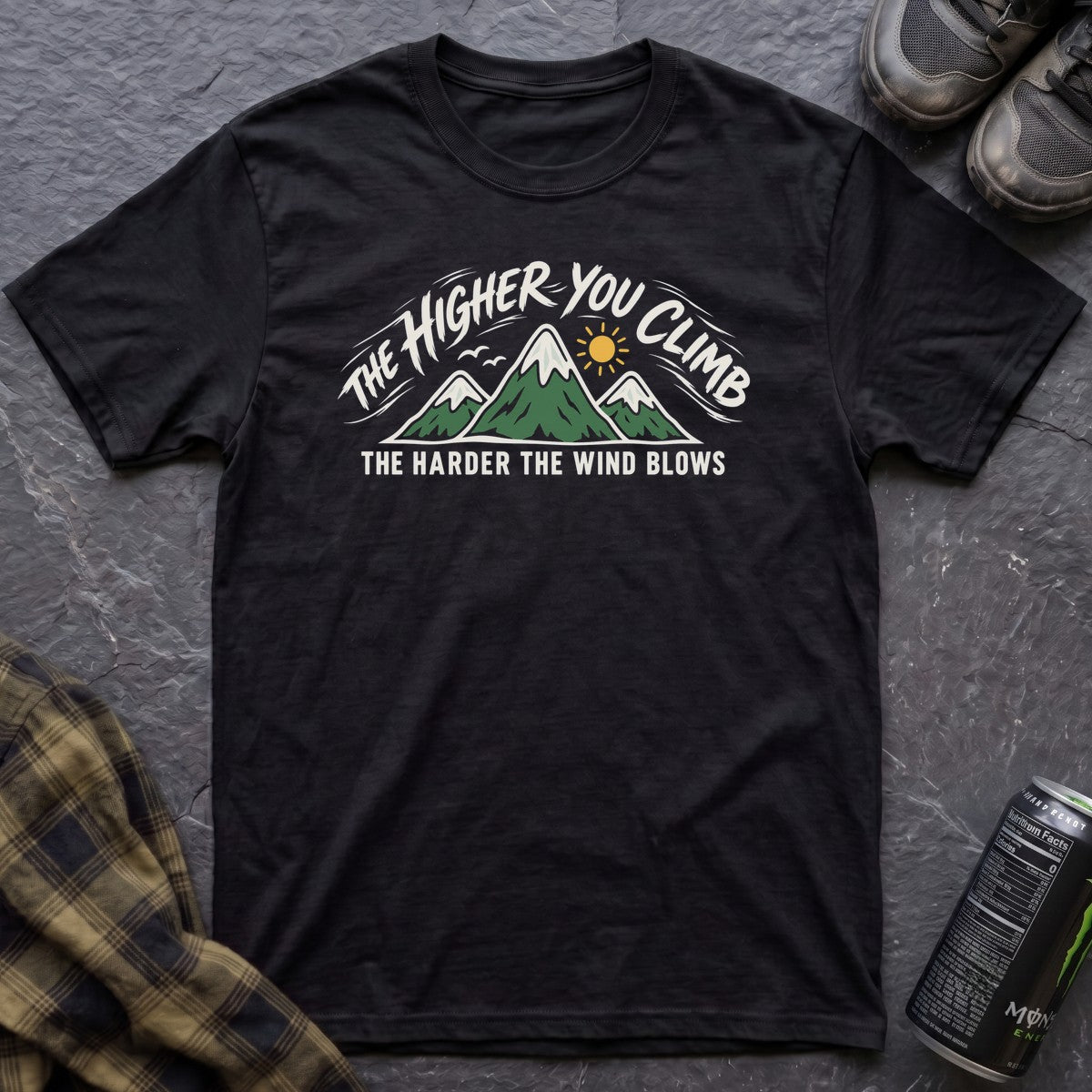 Higher You Climb T-Shirt - AspenCrestOutdoors