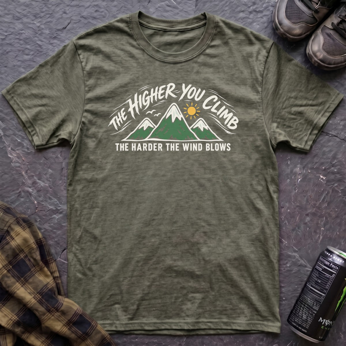 Higher You Climb T-Shirt - AspenCrestOutdoors