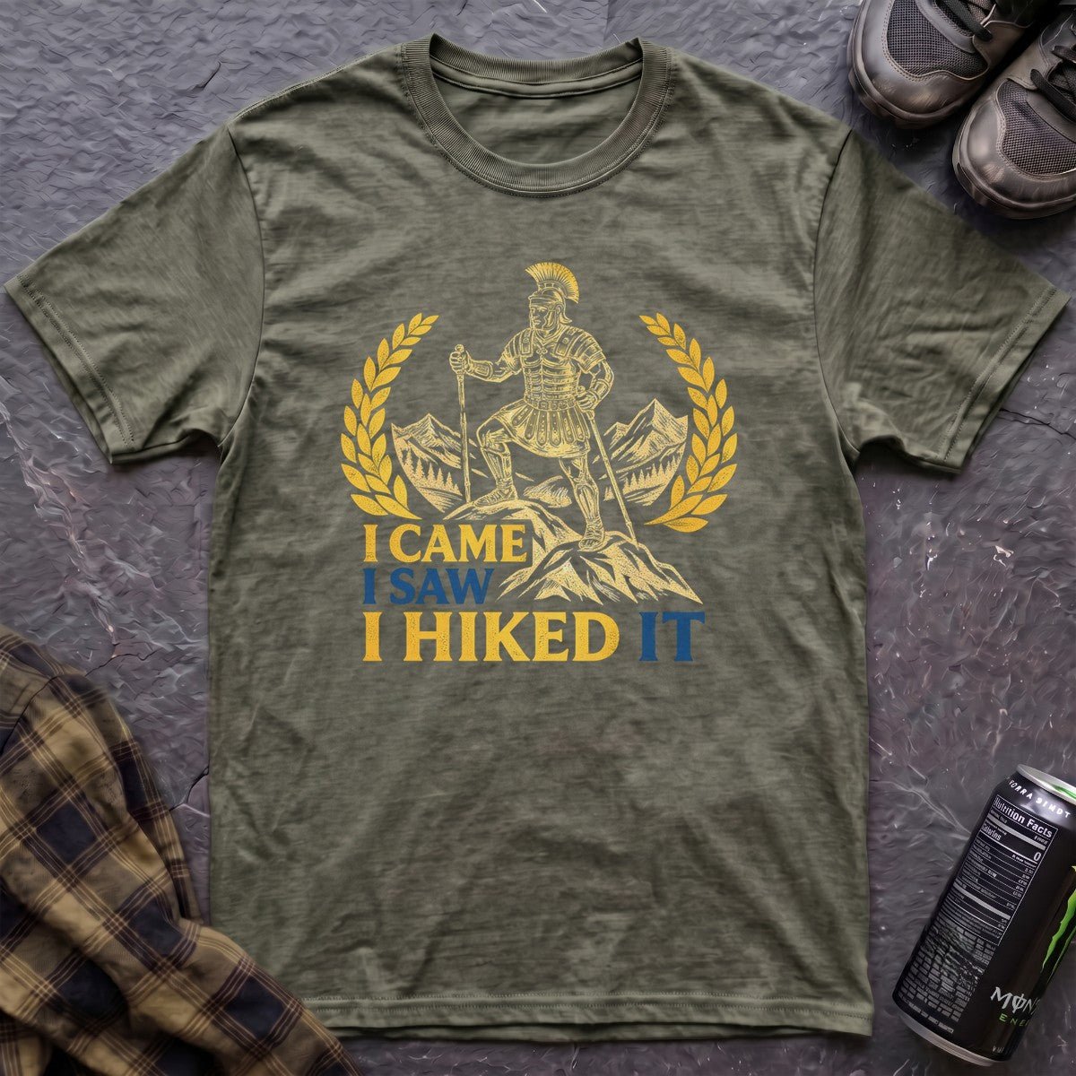 I Came I saw I Hiked It T-Shirt - AspenCrestOutdoors