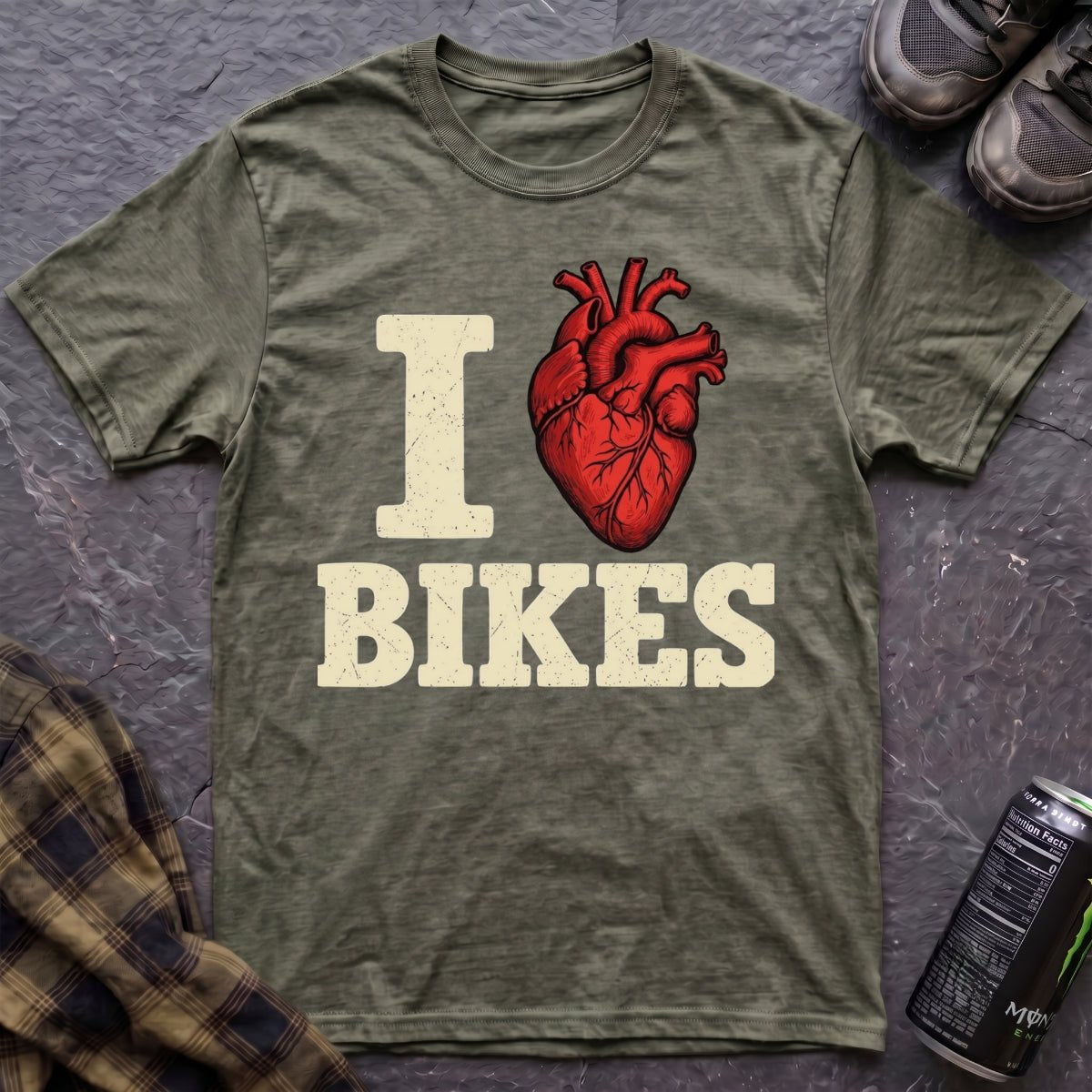 I Heart Bikes T-Shirt - AspenCrestOutdoors