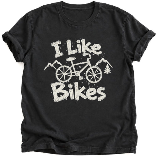 I Like Bikes T-Shirt - AspenCrestOutdoors