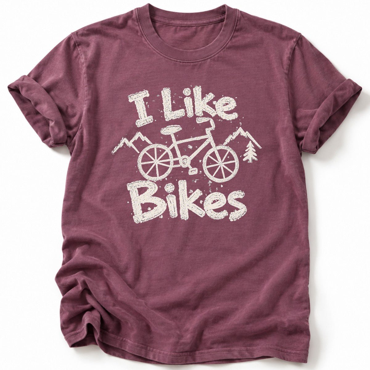 I Like Bikes T-Shirt - AspenCrestOutdoors