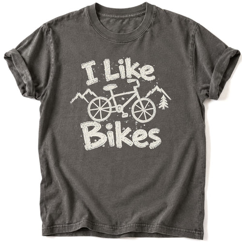 I Like Bikes T-Shirt - AspenCrestOutdoors