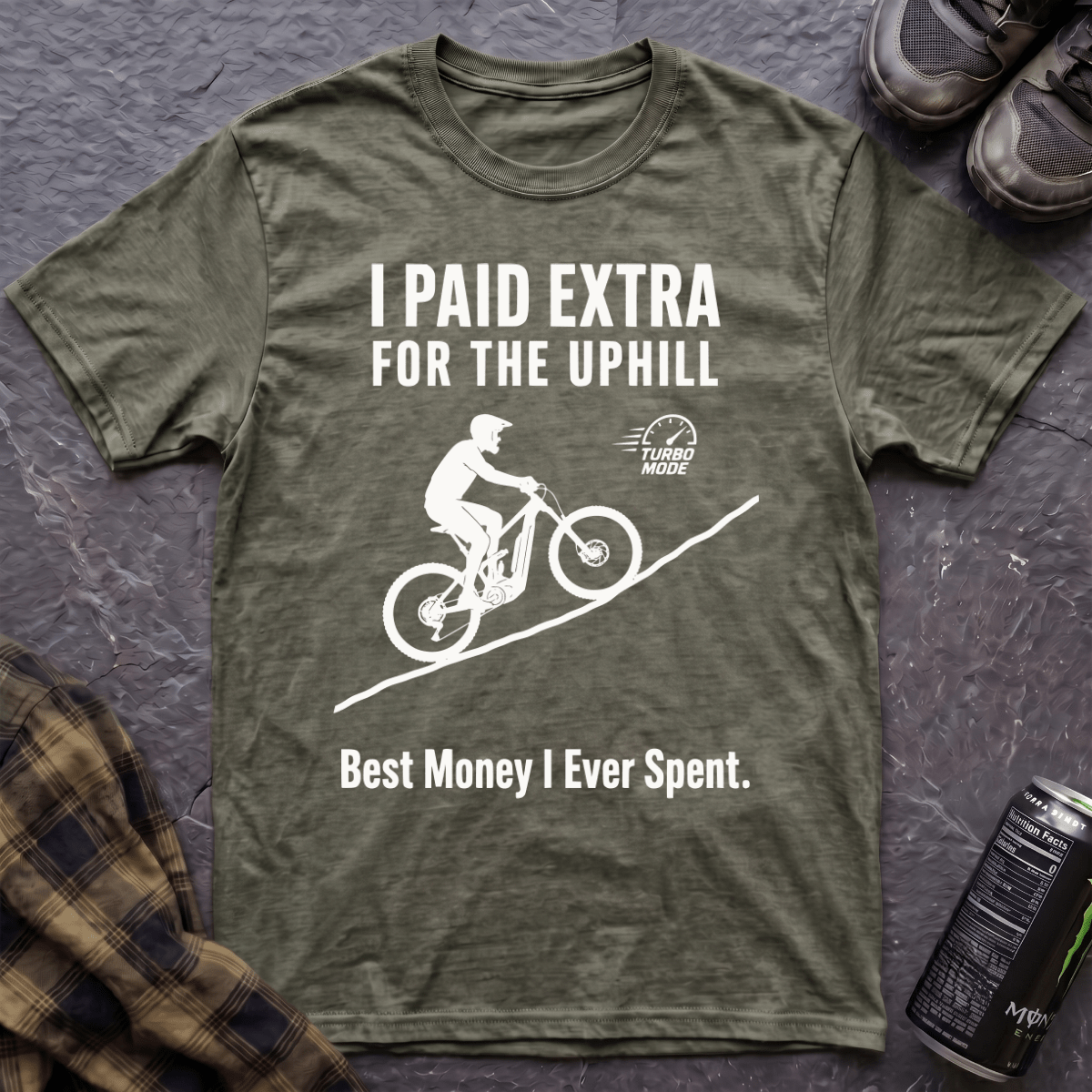 I Paid Extra For The Uphill T-Shirt - AspenCrestOutdoors