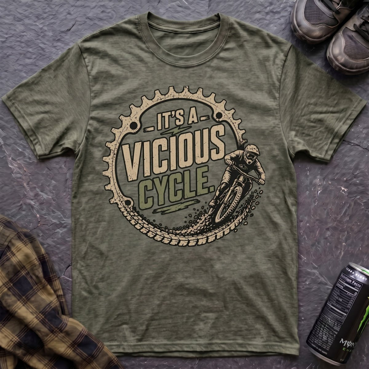 Its A Vicious Cycle T-Shirt - AspenCrestOutdoors