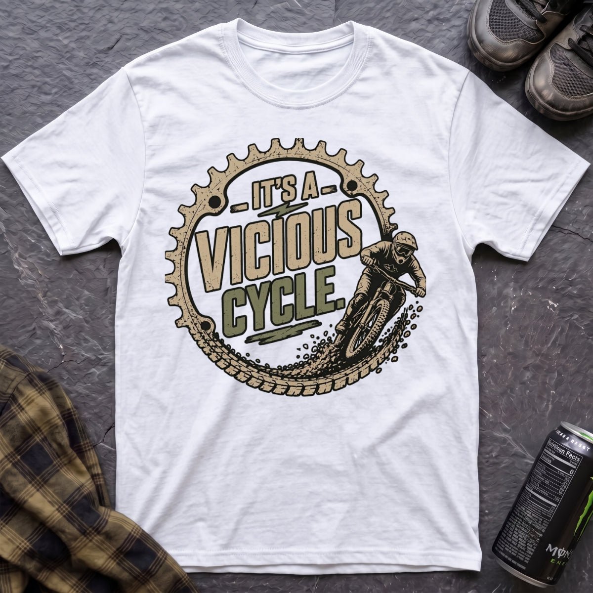 Its A Vicious Cycle T-Shirt - AspenCrestOutdoors