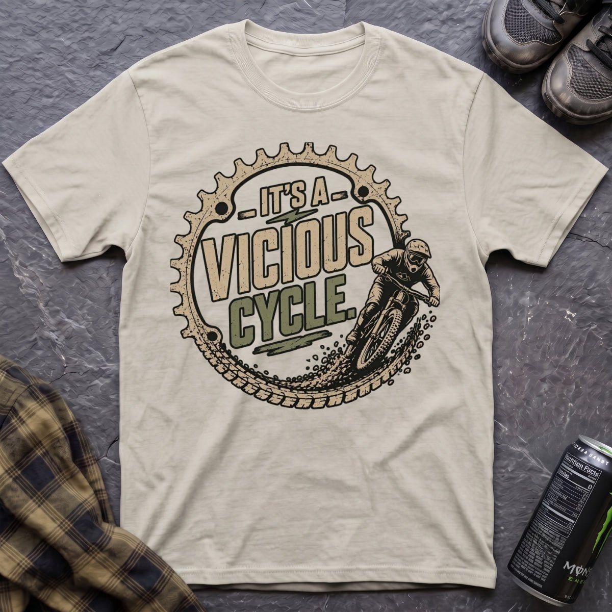 Its A Vicious Cycle T-Shirt - AspenCrestOutdoors