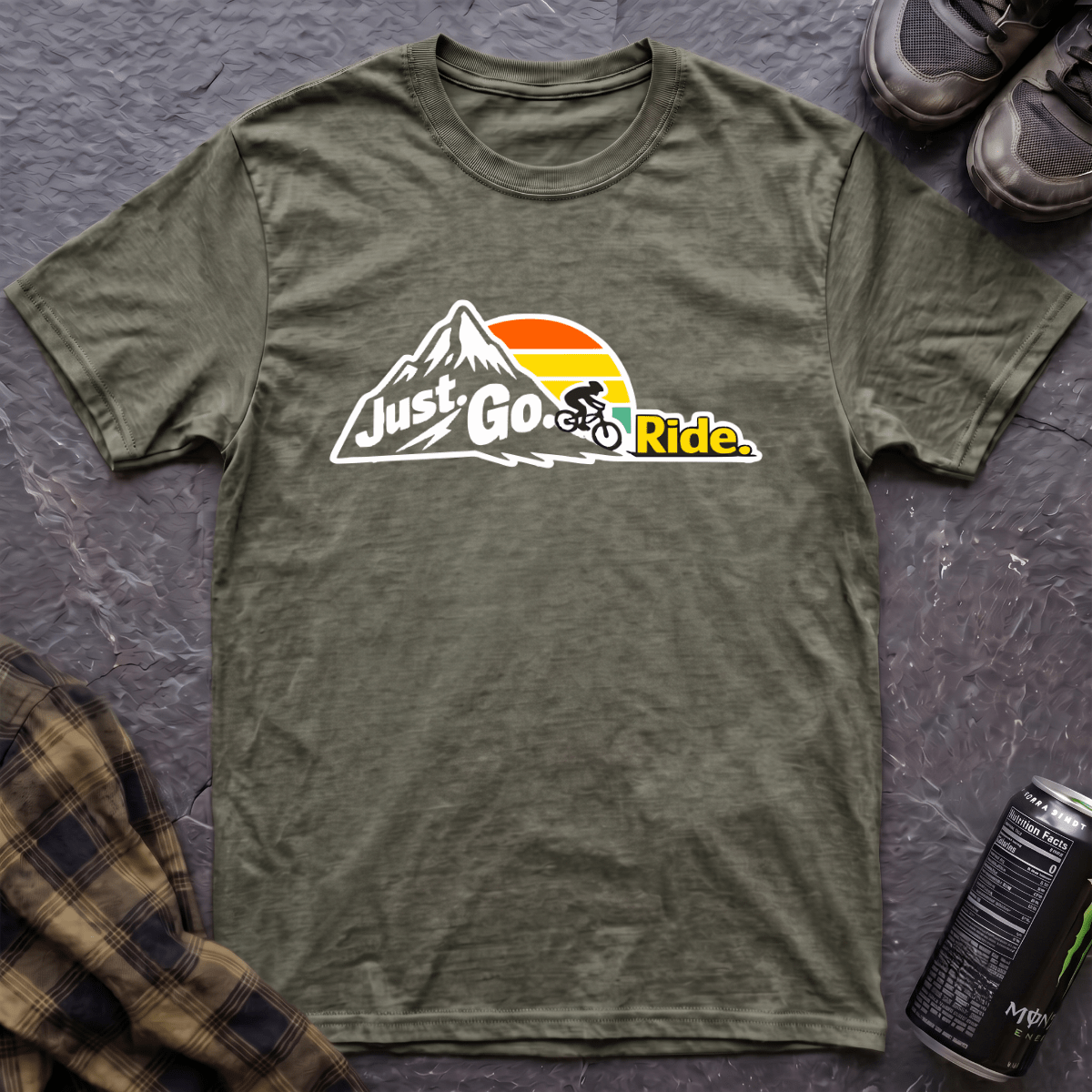 Just Go Ride T-Shirt - AspenCrestOutdoors