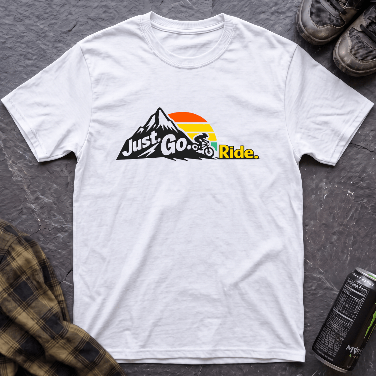 Just Go Ride T-Shirt - AspenCrestOutdoors