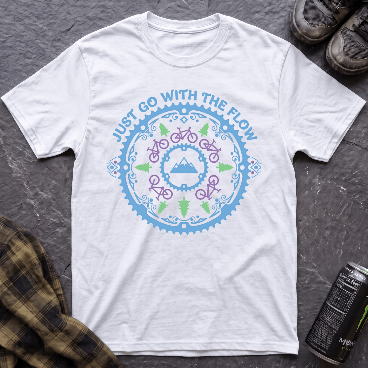 Just Go With The Flow T-Shirt - AspenCrestOutdoors
