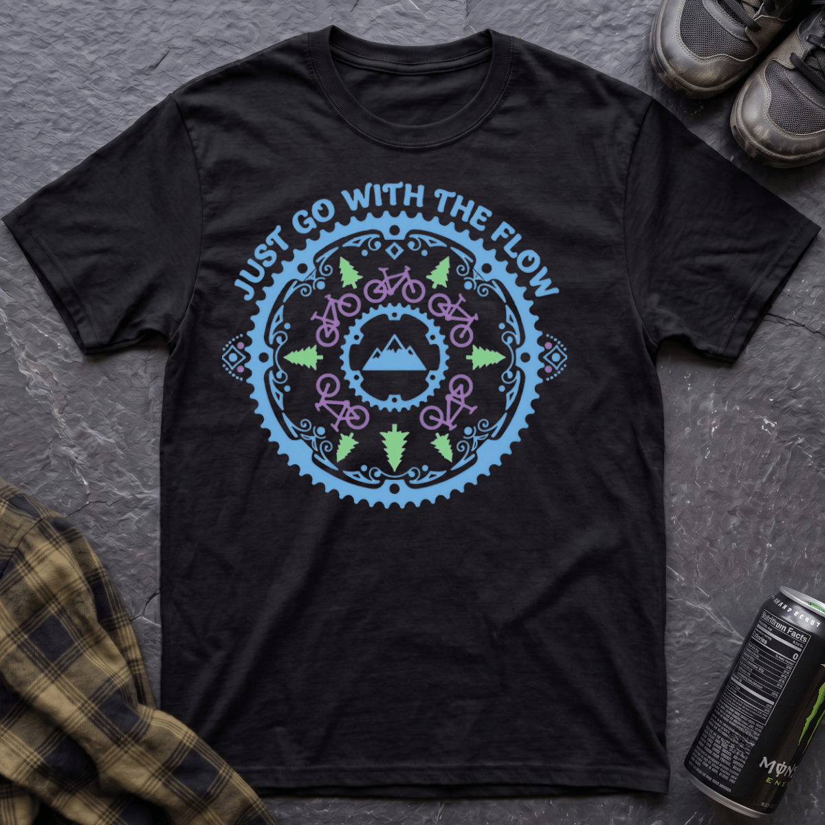 Just Go With The Flow T-Shirt - AspenCrestOutdoors