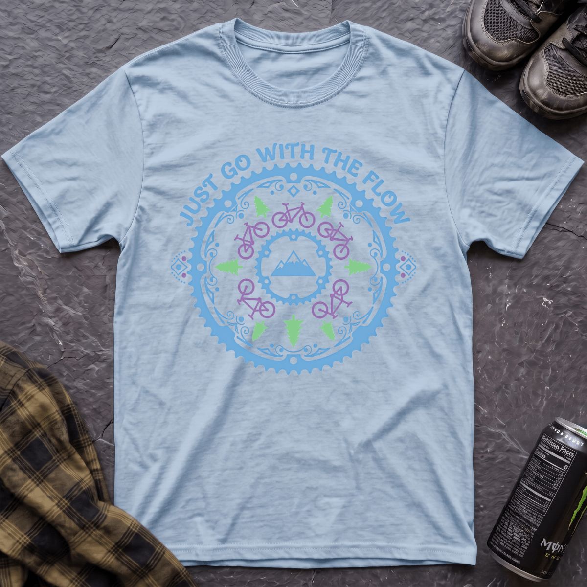 Just Go With The Flow T-Shirt - AspenCrestOutdoors