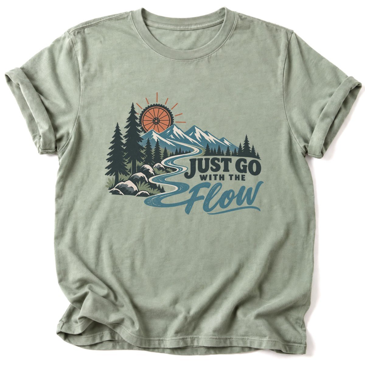 Just Go With The Flow T-Shirt - AspenCrestOutdoors