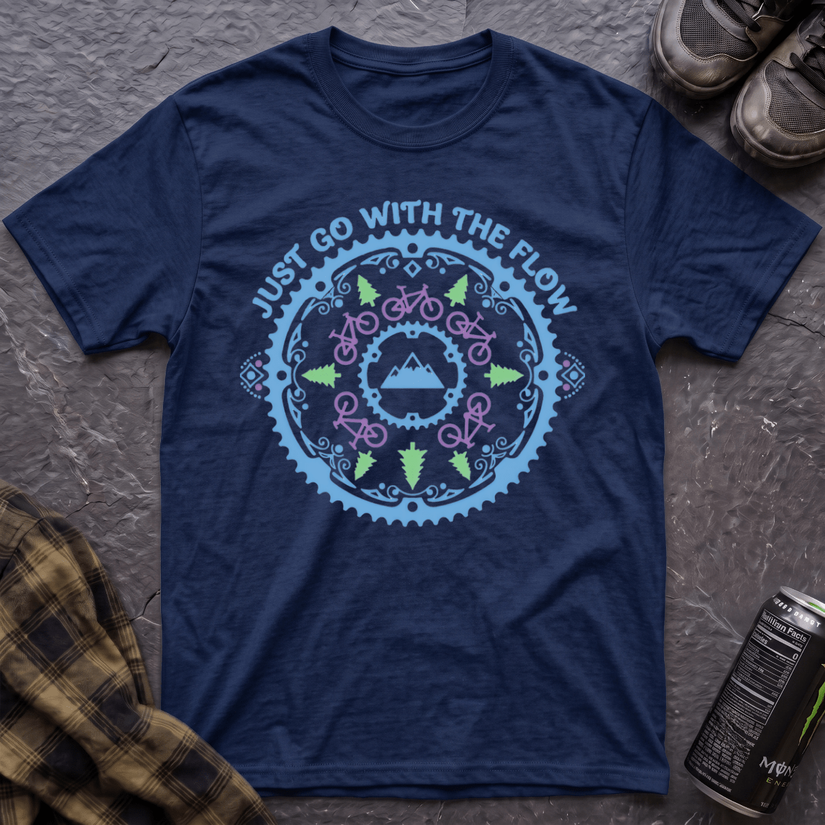 Just Go With The Flow T-Shirt - AspenCrestOutdoors