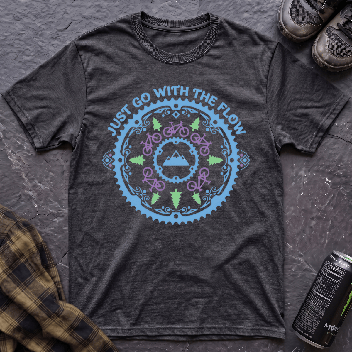 Just Go With The Flow T-Shirt - AspenCrestOutdoors