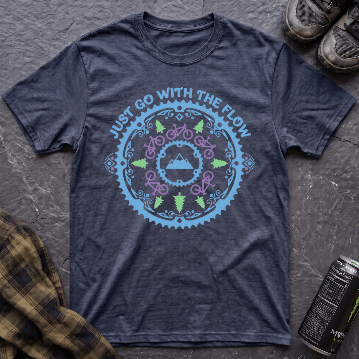 Just Go With The Flow T-Shirt - AspenCrestOutdoors