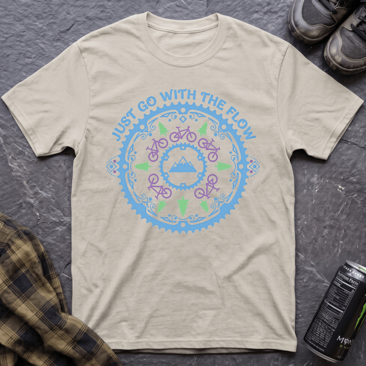 Just Go With The Flow T-Shirt - AspenCrestOutdoors